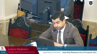LII Sesja Rady Miasta Gorlice z 24.11.2022