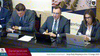 IX Sesja Rady Miasta Gorlice z 13.02.2025