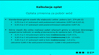 Maciej Białek: „Opłaty za usługi wodne – przepisy i orzecznictwo”