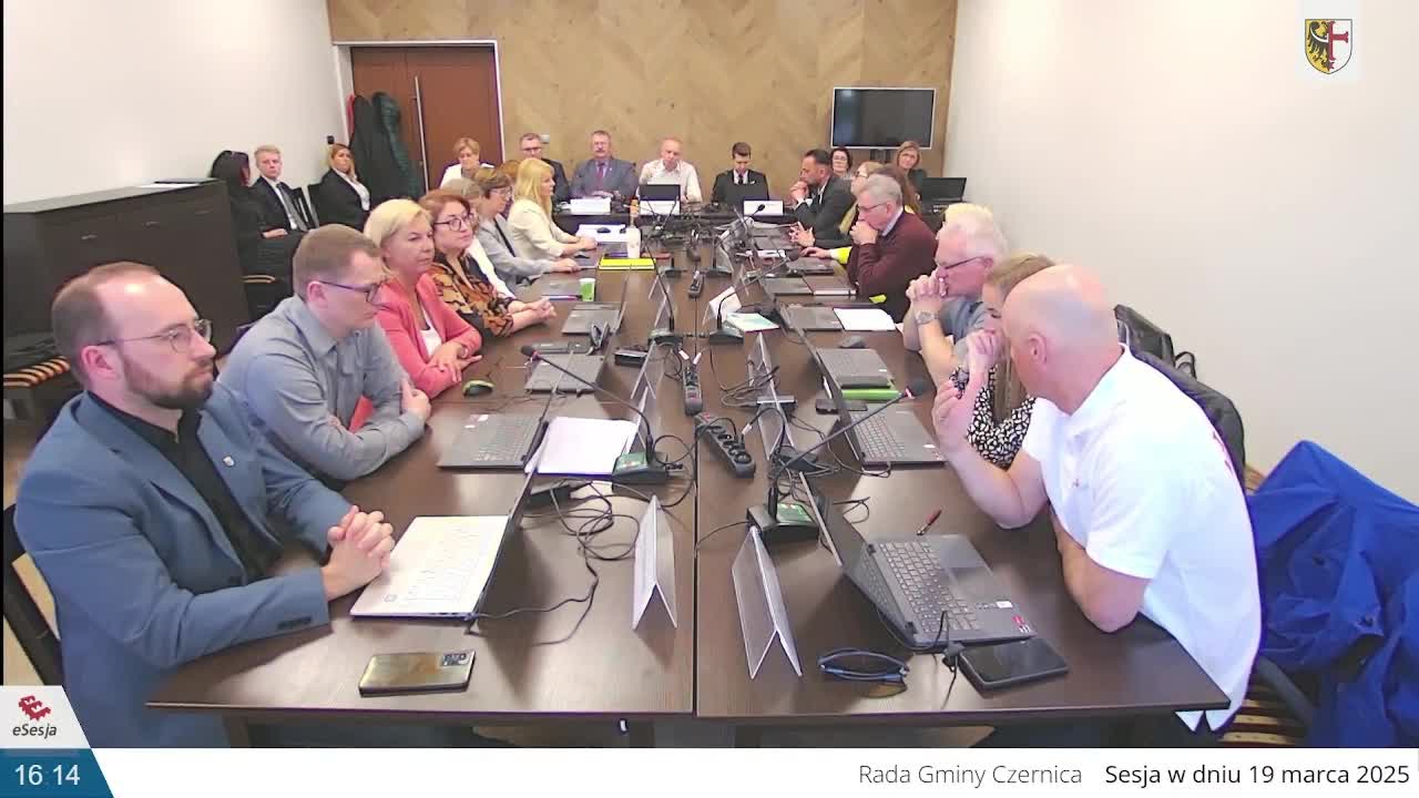 XIII Sesja Rady Gminy Czernica - 19 lutego 2025 r