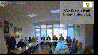 XXXIX Sesja Rady Gminy Podegrodzie