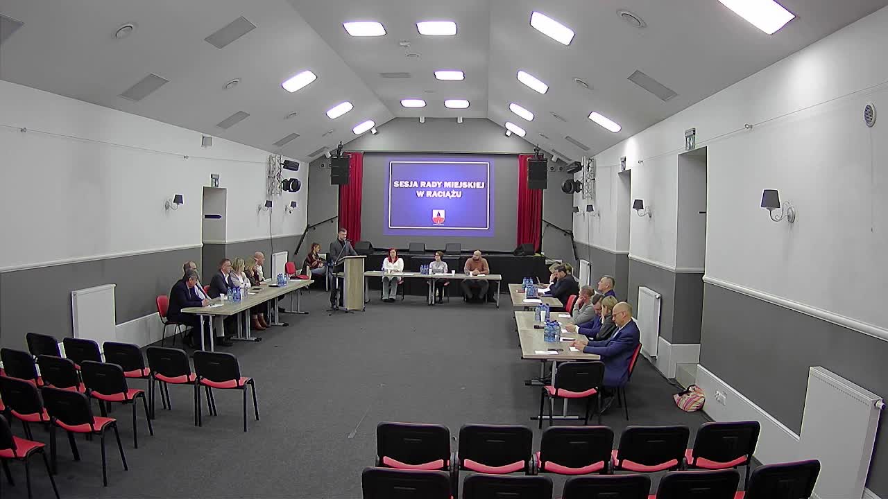 XIII Sesja Rady Miejskiej w Raciążu - 26.11.2025