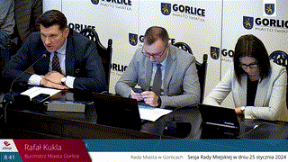 LXVIII Sesja Rady Miasta Gorlice z .25.01.2024