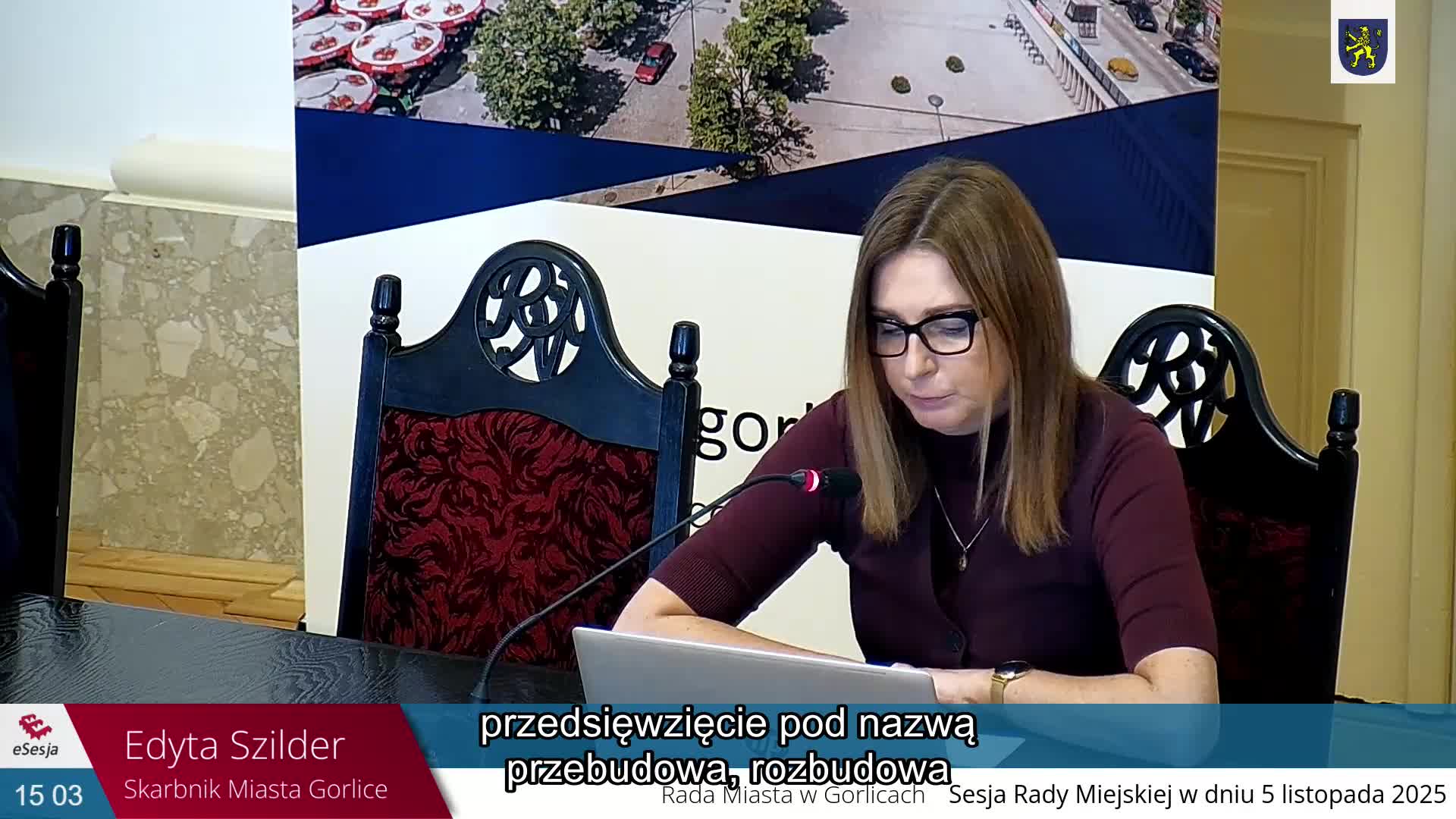 XVII Nadzwyczajna Sesja Rady Miasta Gorlice z 05.11.2025