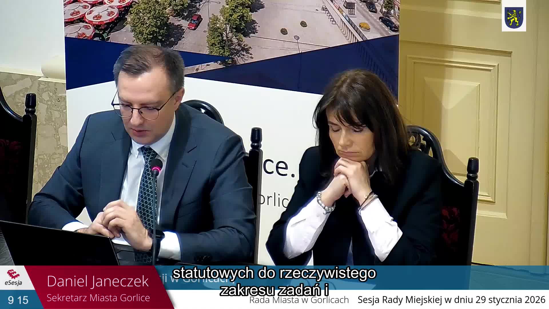 XXI Sesja Rady Miasta Gorlice z 29.01.2026