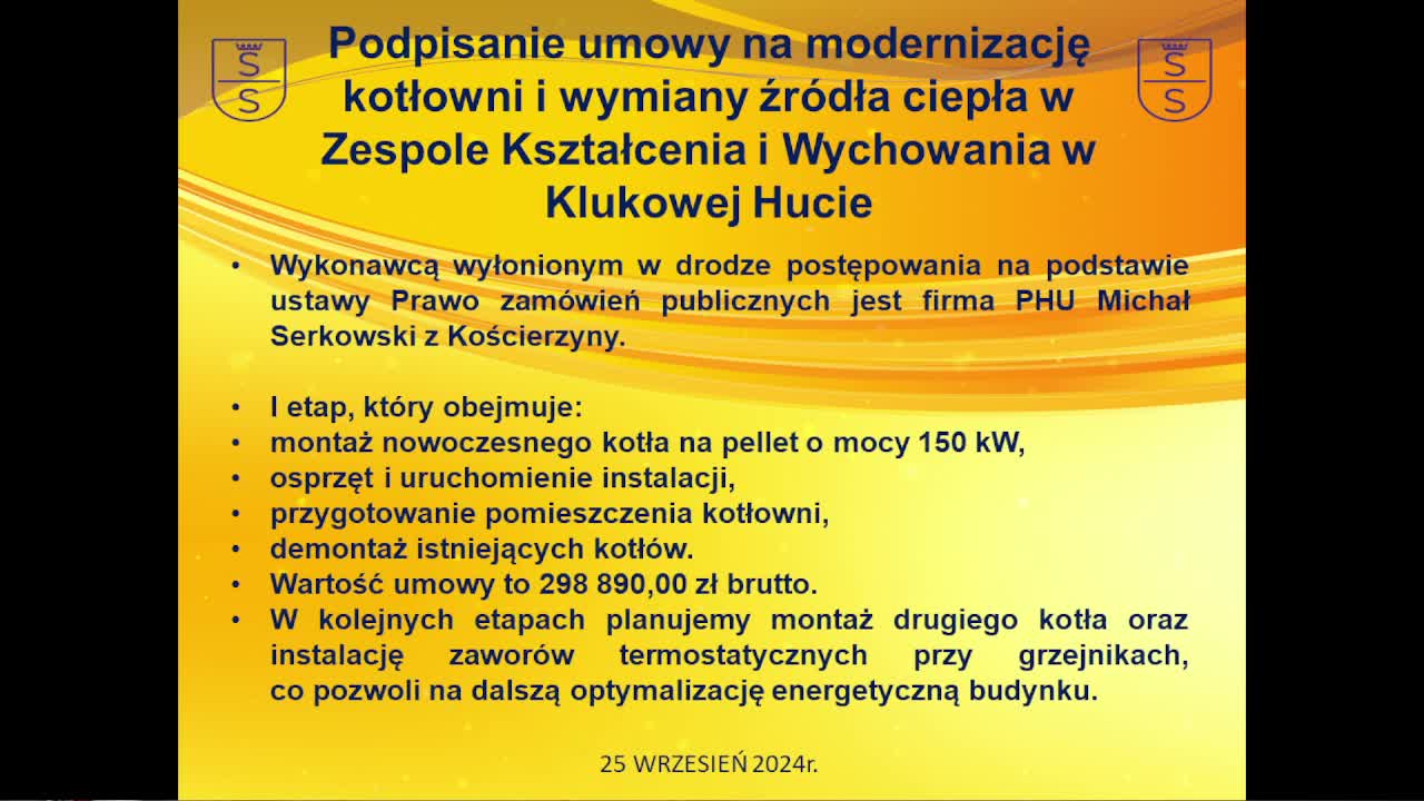 VI Sesja IX kadencji Rady Gminy Stężyca 20 września 2024 r.