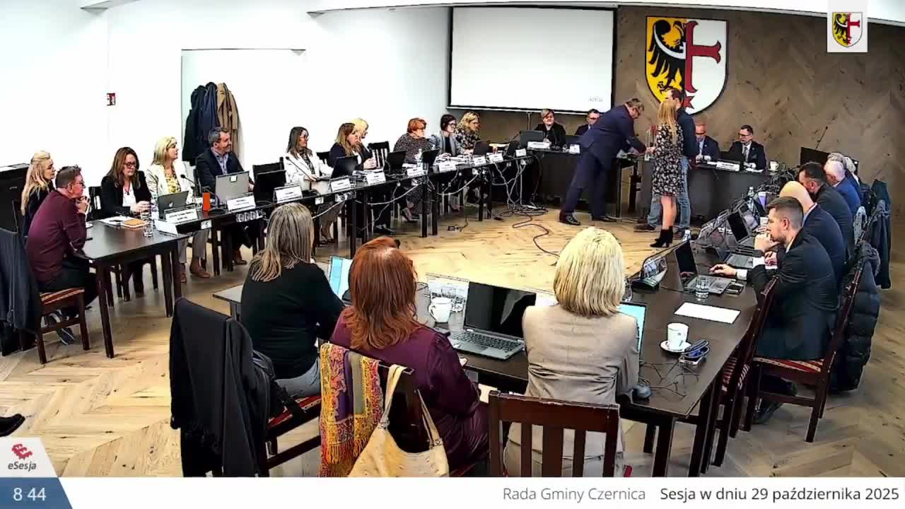 XIX Sesja Rady Gminy Czernica - 29 października 2025 r.